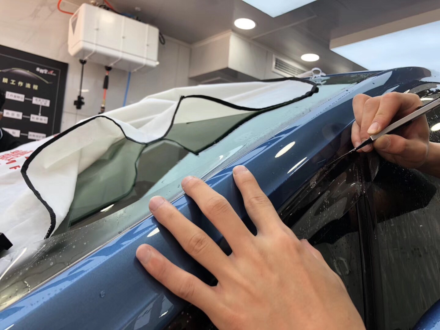 宝马530贴XPEL效果 宝马530贴XPEL效果